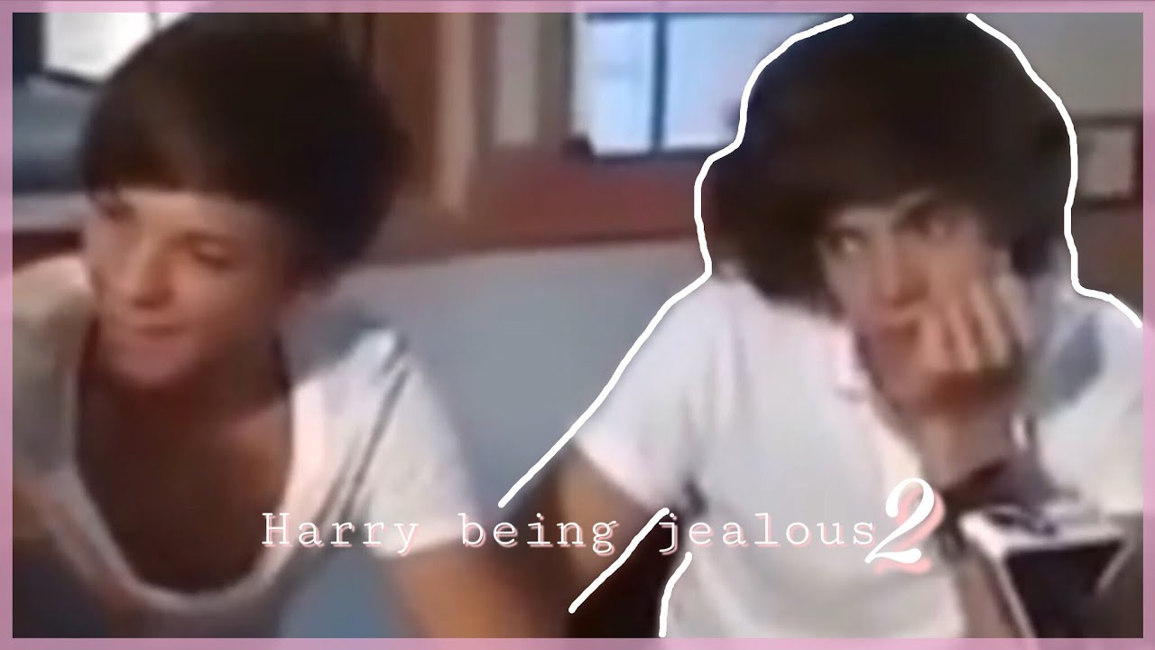 Harry being jealous 2 // Larry Stylinson