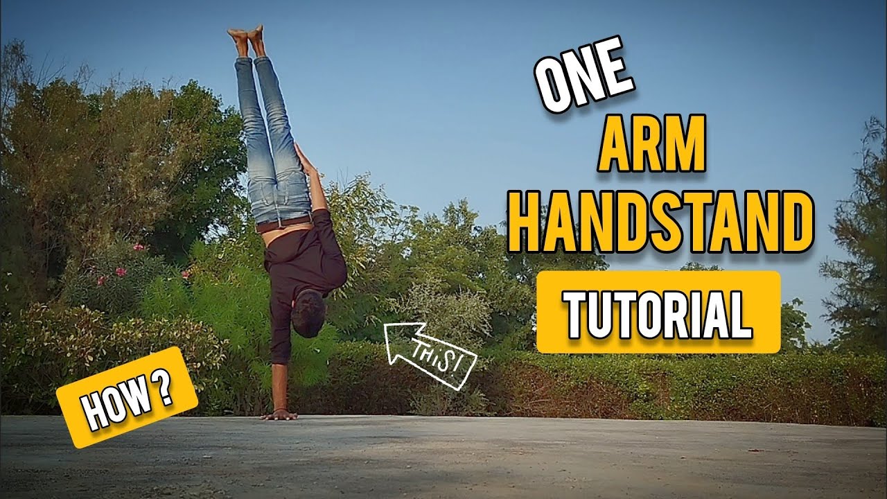 How to One Arm Handstand  | One Arm Handstand Tutorial  | Best Exercises 💯✅