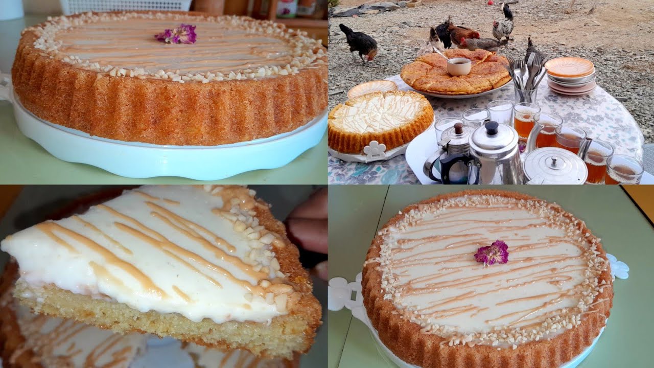 اروع بسبوسة بمذاق لوز وكوك كتجي ياسلام تستحق التجربة 😍😋