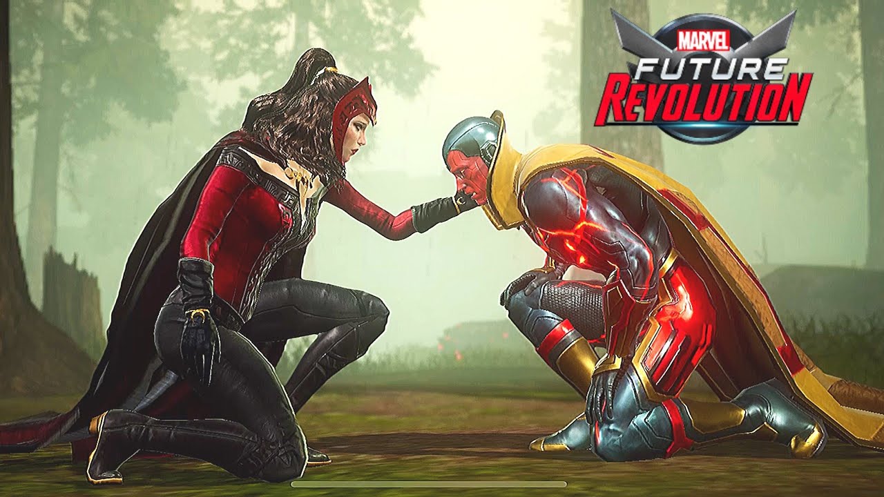 Wanda Finds Vision in Another Dimension - Marvel Future Revolution