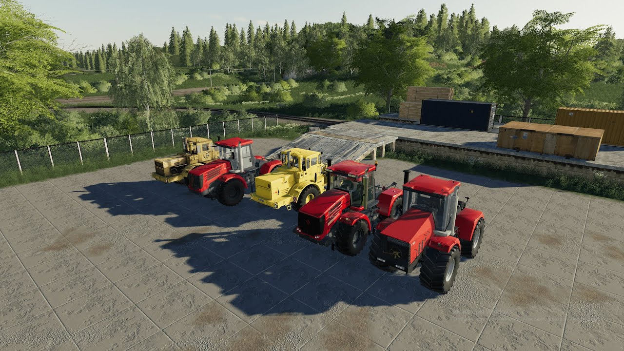 FS19🚜 Обзор модов на трактор Кировец К-744🚜