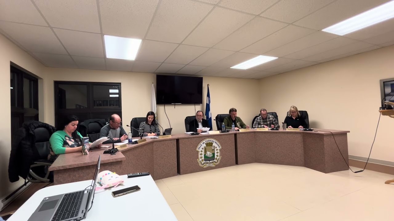 Séance extraordinaire du conseil municipal de la Ville de Château-Richer du 12 février 2026