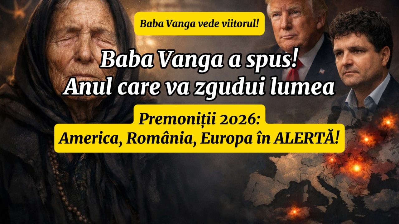 Baba Vanga 2026: America, România și Europa în pragul haosului!