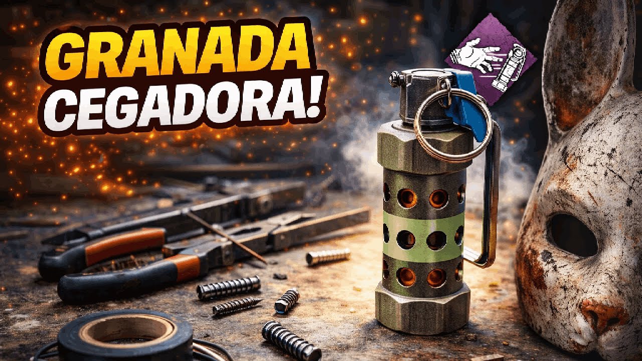 Probando la GRANADA CEGADORA por primera vez | Dead by Daylight