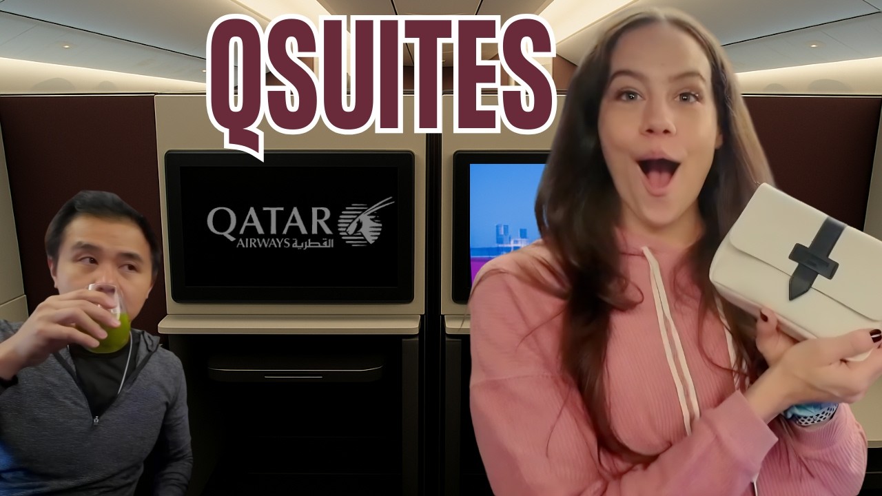 Перелет бизнес-классом Qatar Airways Qsuites из Нью-Йорка в Доху (полный комплекс услуг)