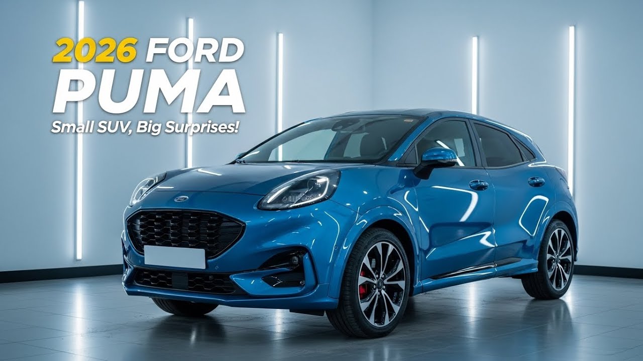 2026 Ford Puma Review &ndash; Small SUV, Big Surprises!