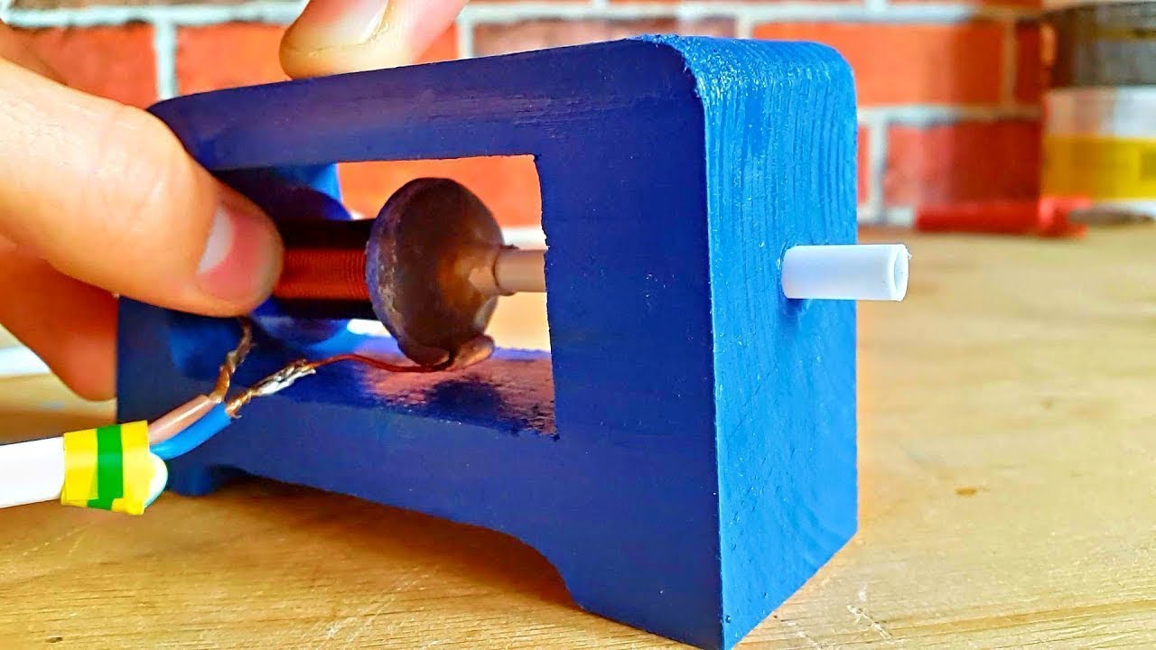 Gauss rifle (Gauss gun) DIY !! 💥Handmade Coilgun!