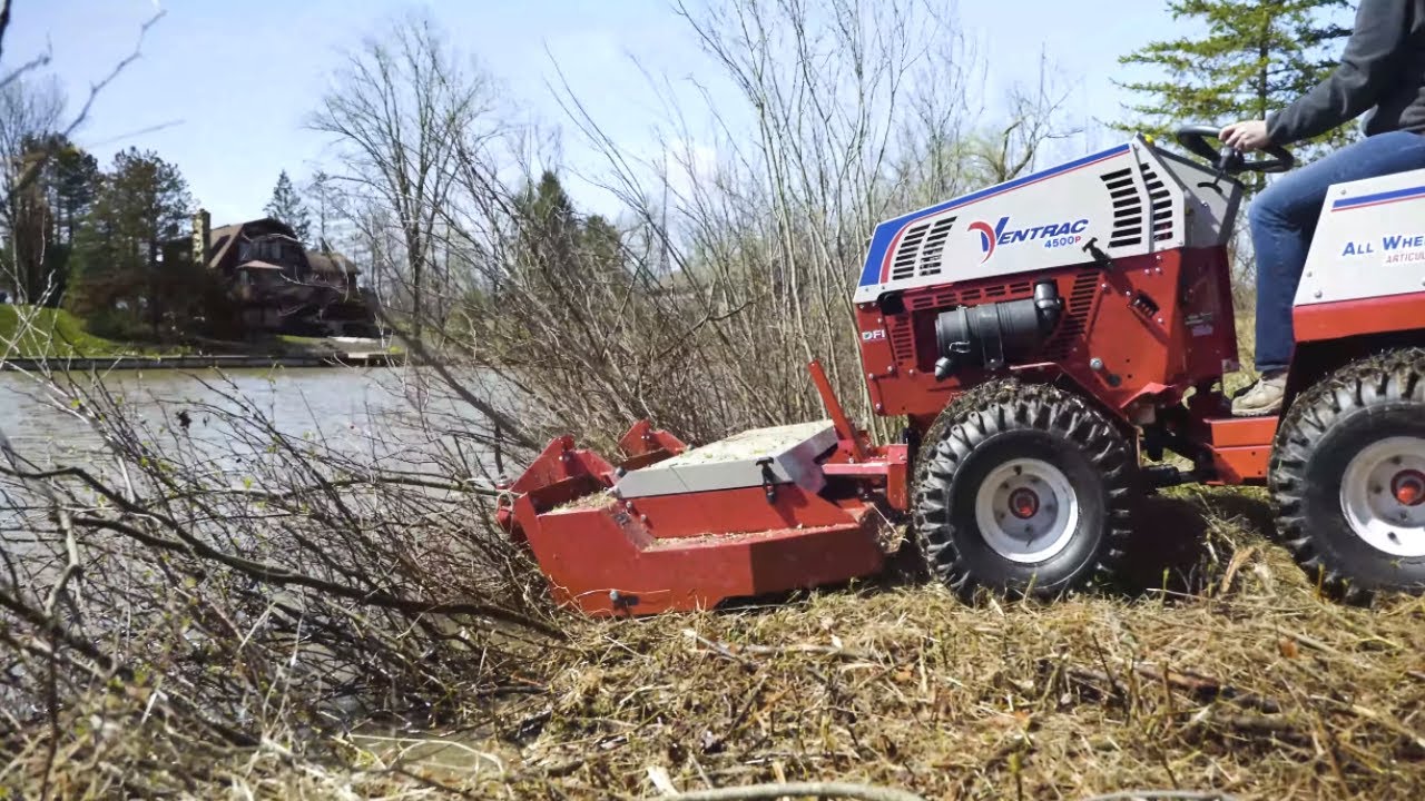 New Operator Tackles Massively Overgrown Wooded Lot for Home Construction with Ventrac Tractor