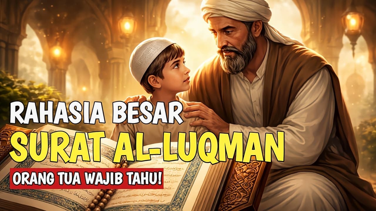 INI ALASANNYA SURAT AL-LUQMAN BIKIN HATI BERGETAR! ORANG TUA WAJIB TAU!