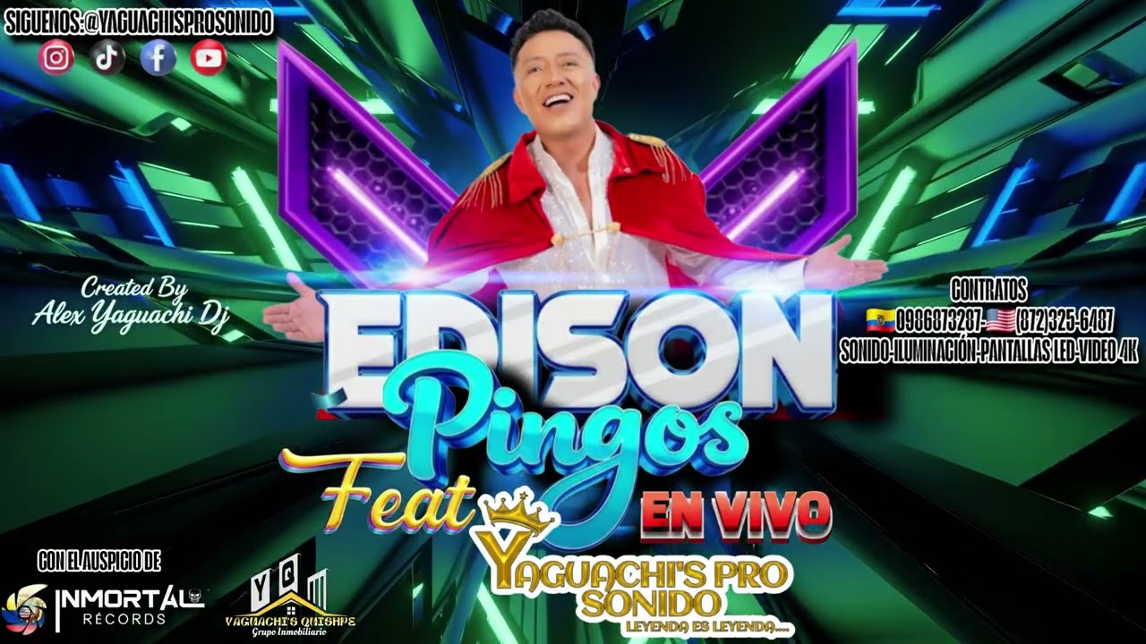 EDISON PINGOS EN CONCIERTO(SAN MIGUEL DE POMACHACA 2025) FEAT YAGUACHIS PRO SONIDO