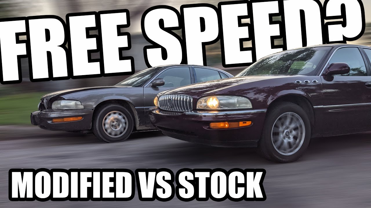 Is my SUPERCHARGED Buick any FASTER than STOCK?