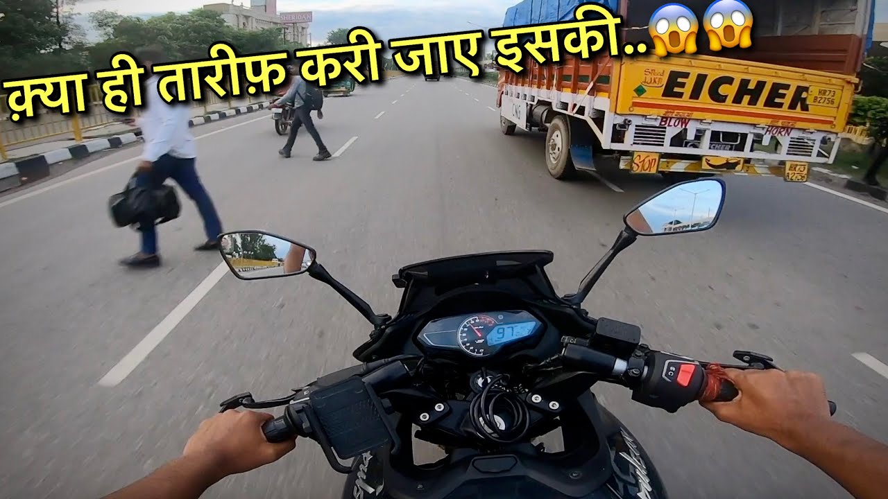 Bajaj Pulsar F 250 Detailed Ride Review | Hard N Fast🔥🤬🔥🤬