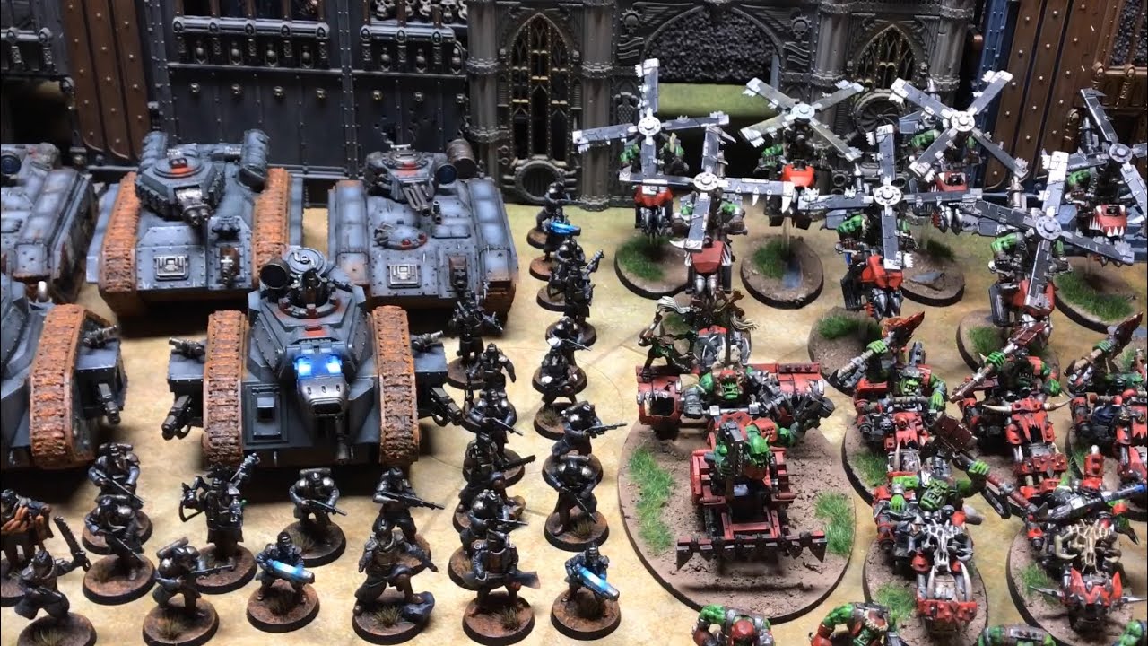 Death Korps of Krieg vs. Orks [Kreuzzug 2020 - 194] Warhammer 40k Battle Report Deutsch