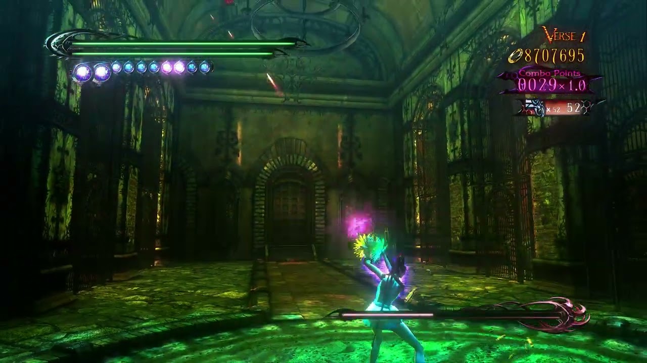 Bayonetta- Jeanne Too Afraid to come down To Fight Me? Glitch?