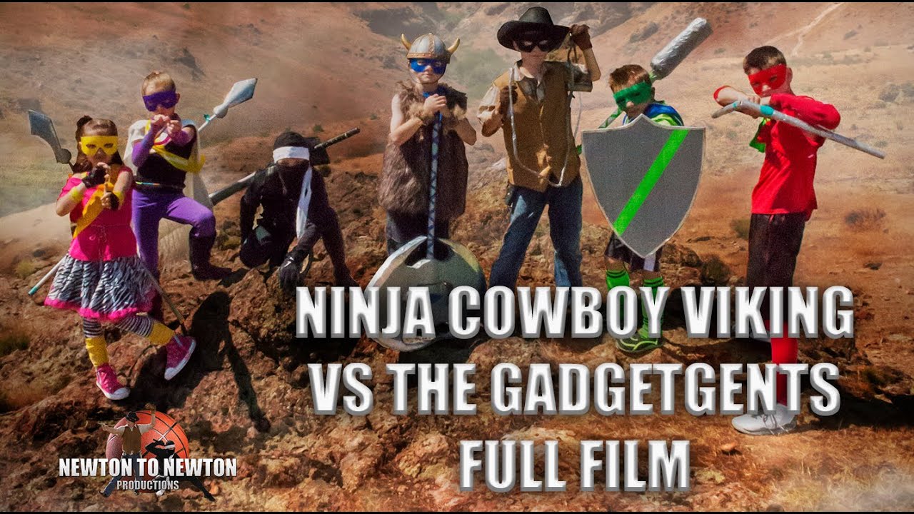 Ninja Cowboy Viking VS The GadgetGents FULL FILM