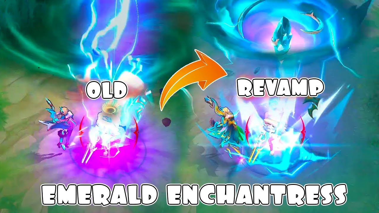 Eudora Revamp Emerald Enchantress VS OLD Skill Effects