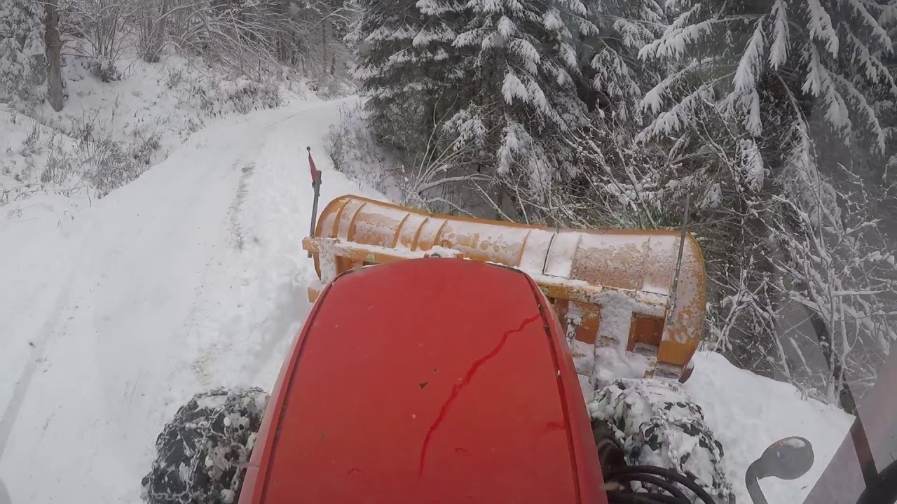 Snow plughing 2020 (Zetor proxima plus 10541)