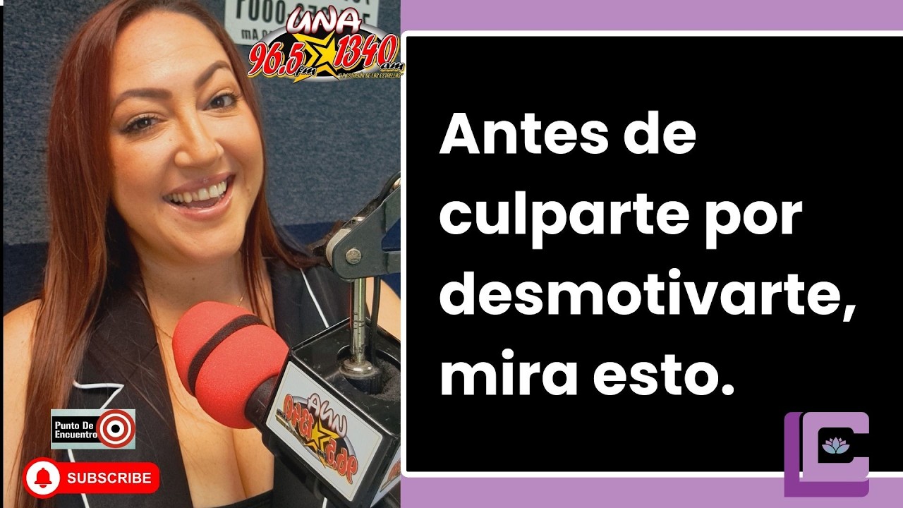 #23 NO ES FALTA DE DISCIPLINA: Es tu energía