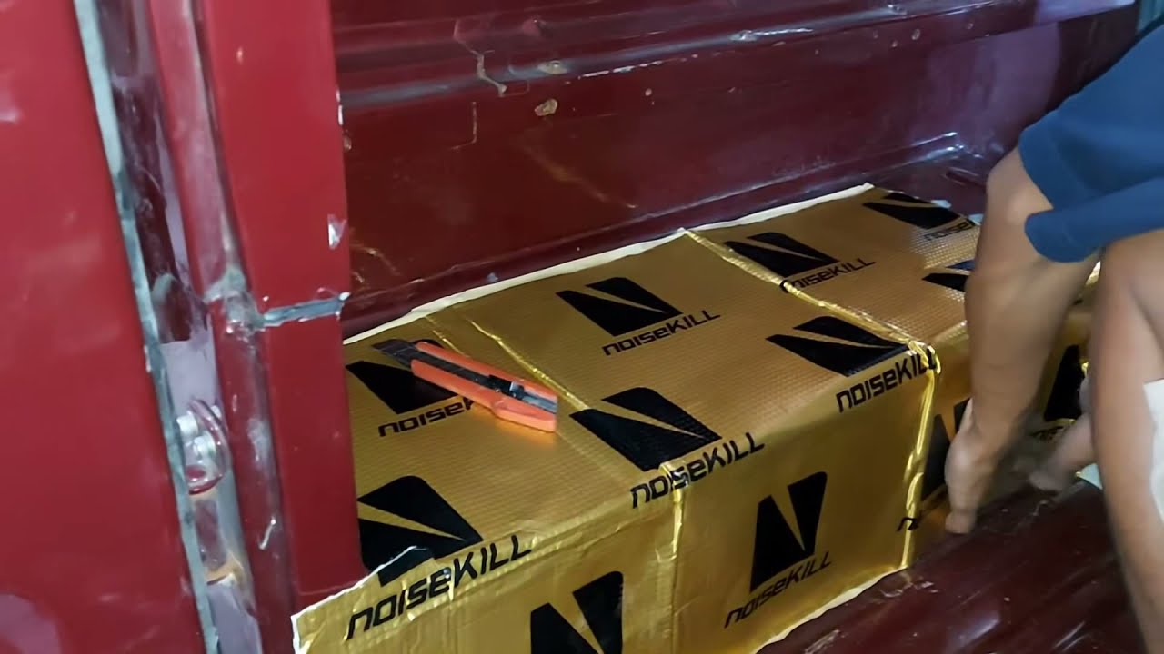 Toyota Hard Top Upgrade Audio SQ & SQL serta Pasang Full Peredam Part - 2