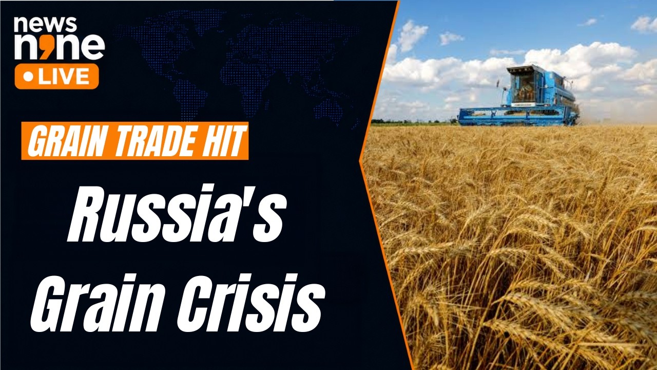 Ukraine Strikes Disrupt Russian Grain Exports | Fuel Costs Surge, Farmers Hit | News9