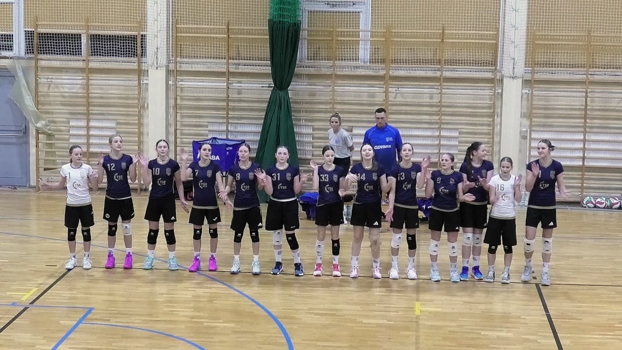 UKS Gdyńska Akademia Siatkówki vs SN Gedania Gdańsk (16.12.2024) I liga woj. młodziczek