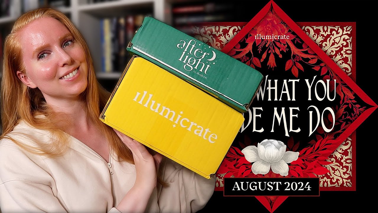 Double unboxing! 🧛✈️ | Illumicrate + Afterlight August 2024