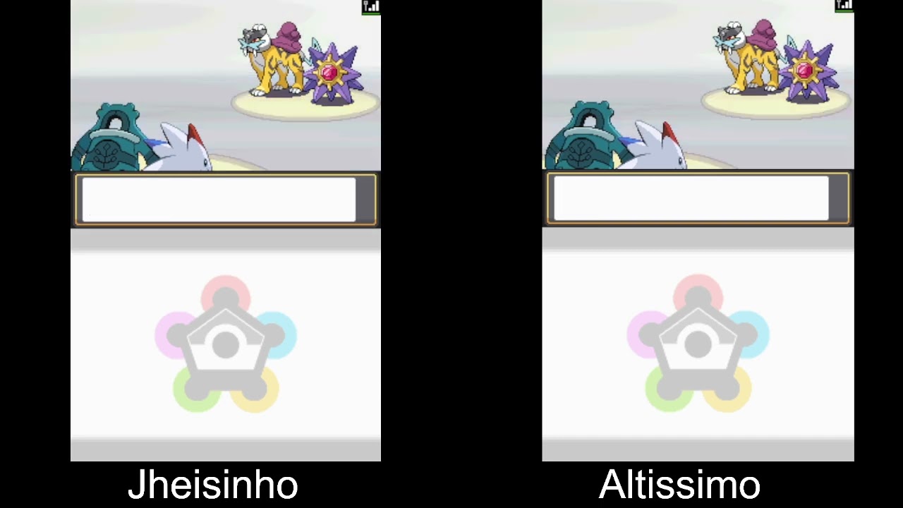 Pokémon PtHGSS Battle Tower Multis - Battles 106-161  - Current World Record (no audio)