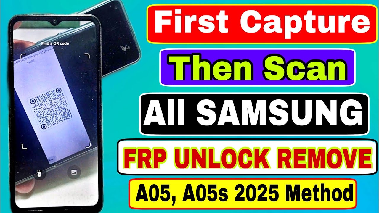 Samsung A05/A05s FRP Bypass Without Tool - 2025 Google Account Remove Android 12-13-14 - No Talkback