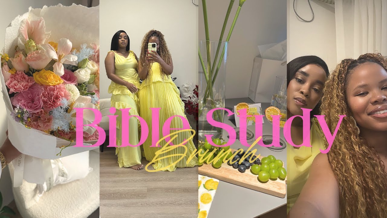 BIBLE STUDY BRUNCH VLOG | 🍋🌻 Godly friendships & answered prayers | God is too good 🍋🍋 | #christian