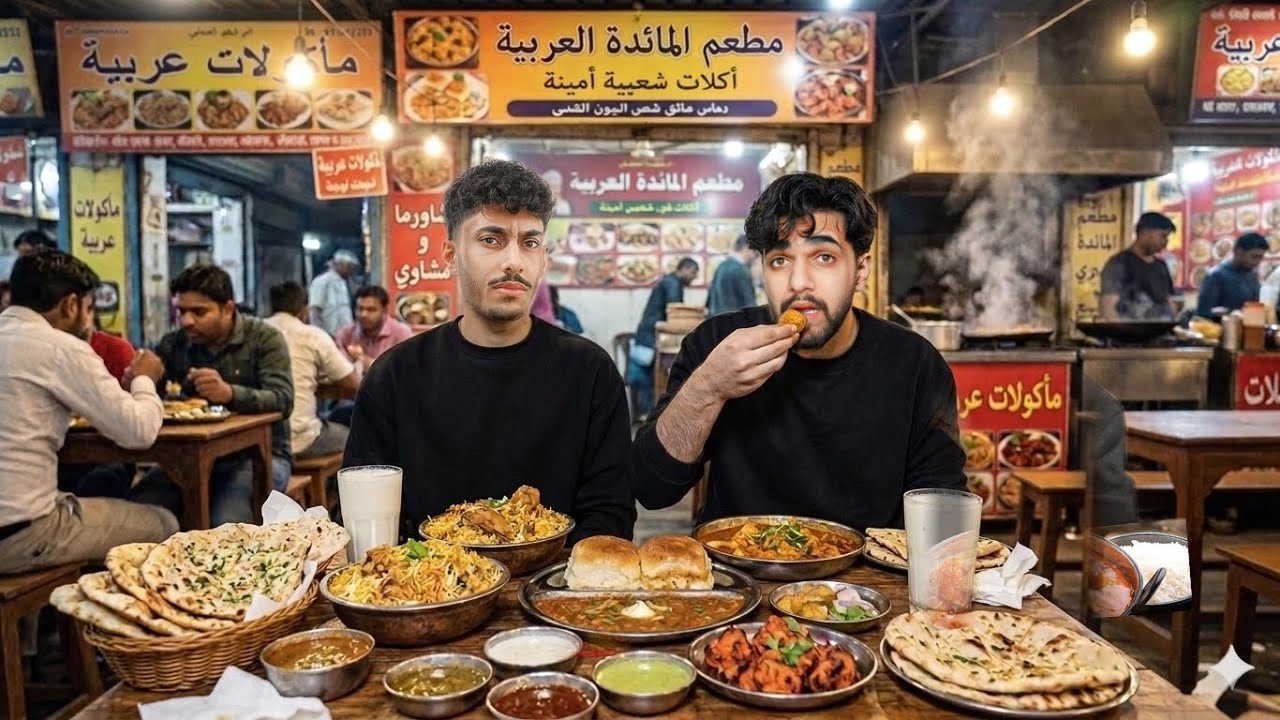 سحور من اكل الشوارع 😬!!