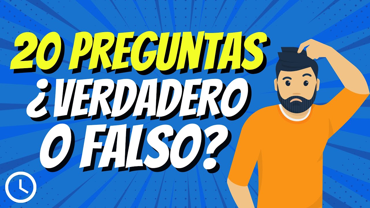 20 PREGUNTAS ¿VERDADERO O FALSO?' #7 | TEST BÍBLICO