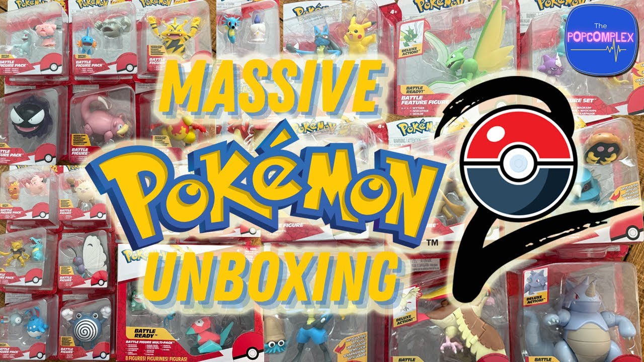 Massive Pokémon Battle Figure PART 2 Unboxing & Review! | Jazwares | The PopComplex