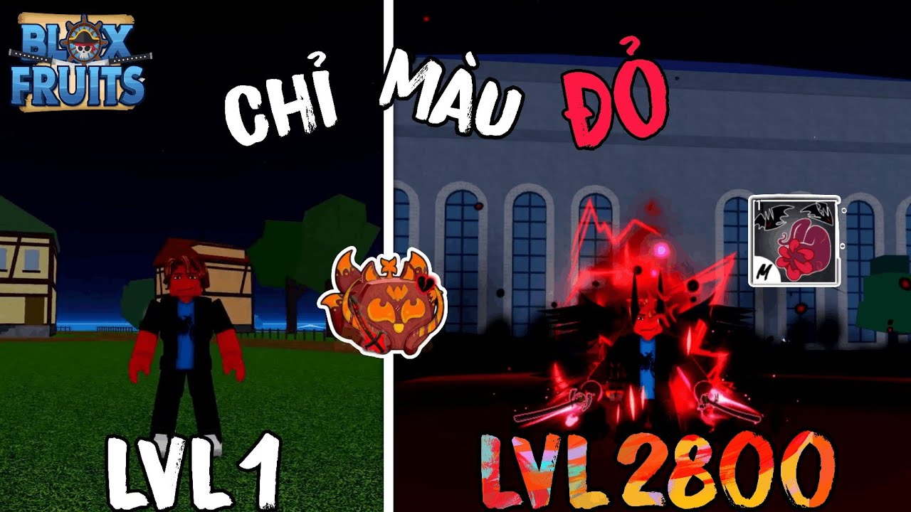 TỪ NOOB ĐẾN MAX LEVEL NHƯNG TÔI CHỈ CÓ VẬT PHẨM MÀU ĐỎ