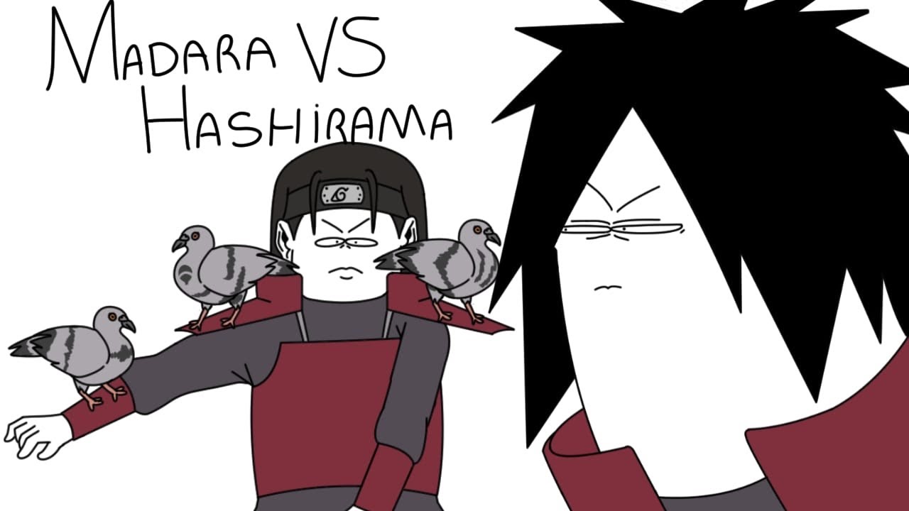MADARA VS HASHIRAMA - NARUTO (ANIMAÇÃO)
