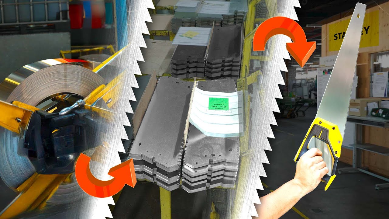 Comment  sont fabriquées  les scies à main : la Jetcut MADE IN FRANCE