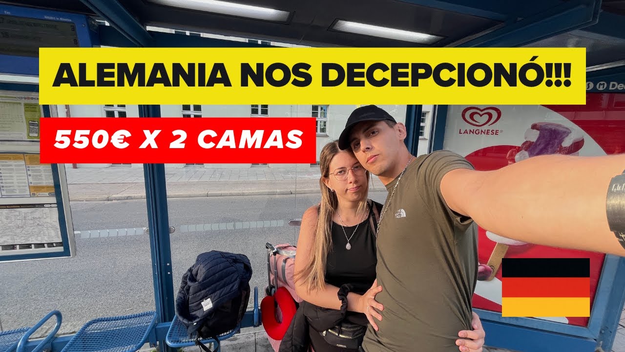 Nos QUEDAMOS en la CALLE en nuestro PRIMER DÍA en ALEMANIA😔
