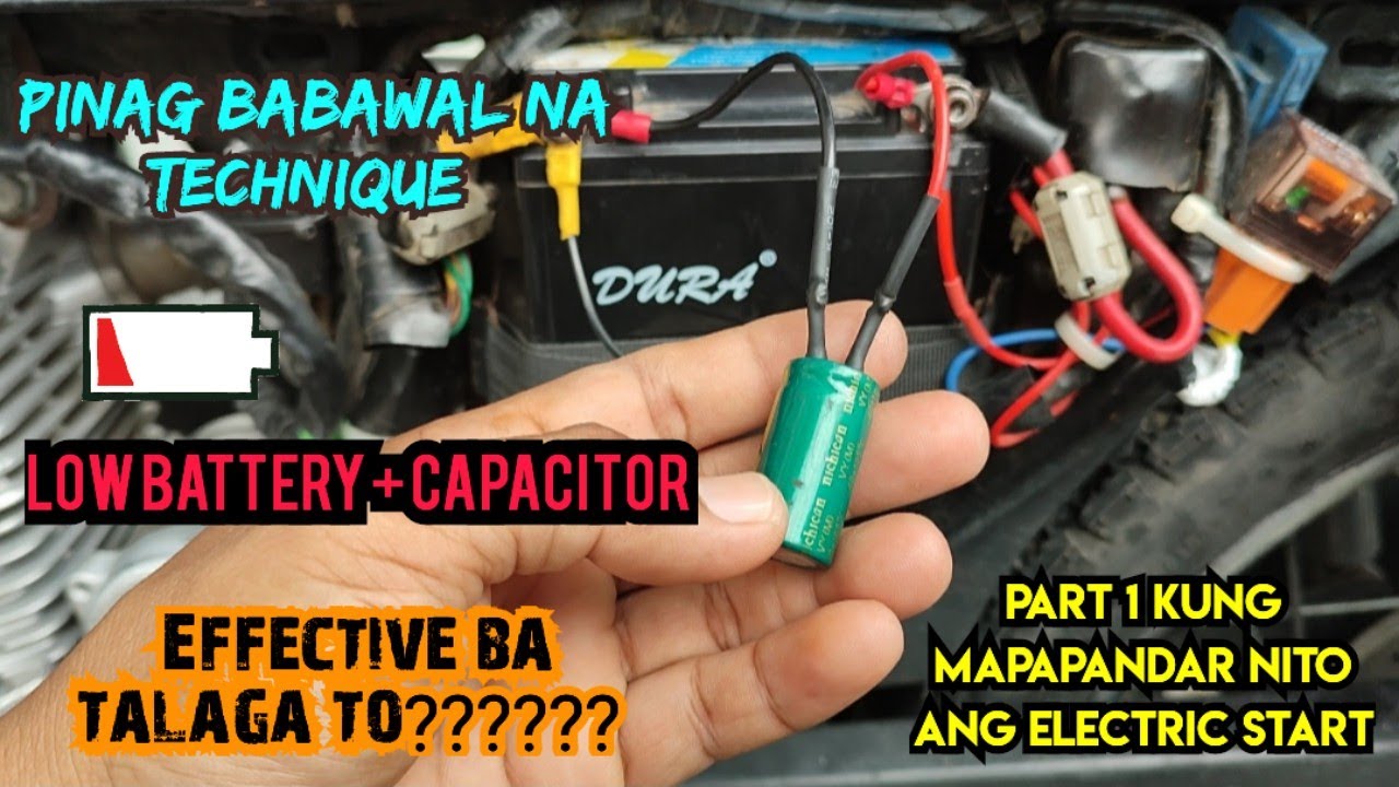 CAPACITOR pampalakas daw ng BATTERY, ito ang katotohanan (Part 1)