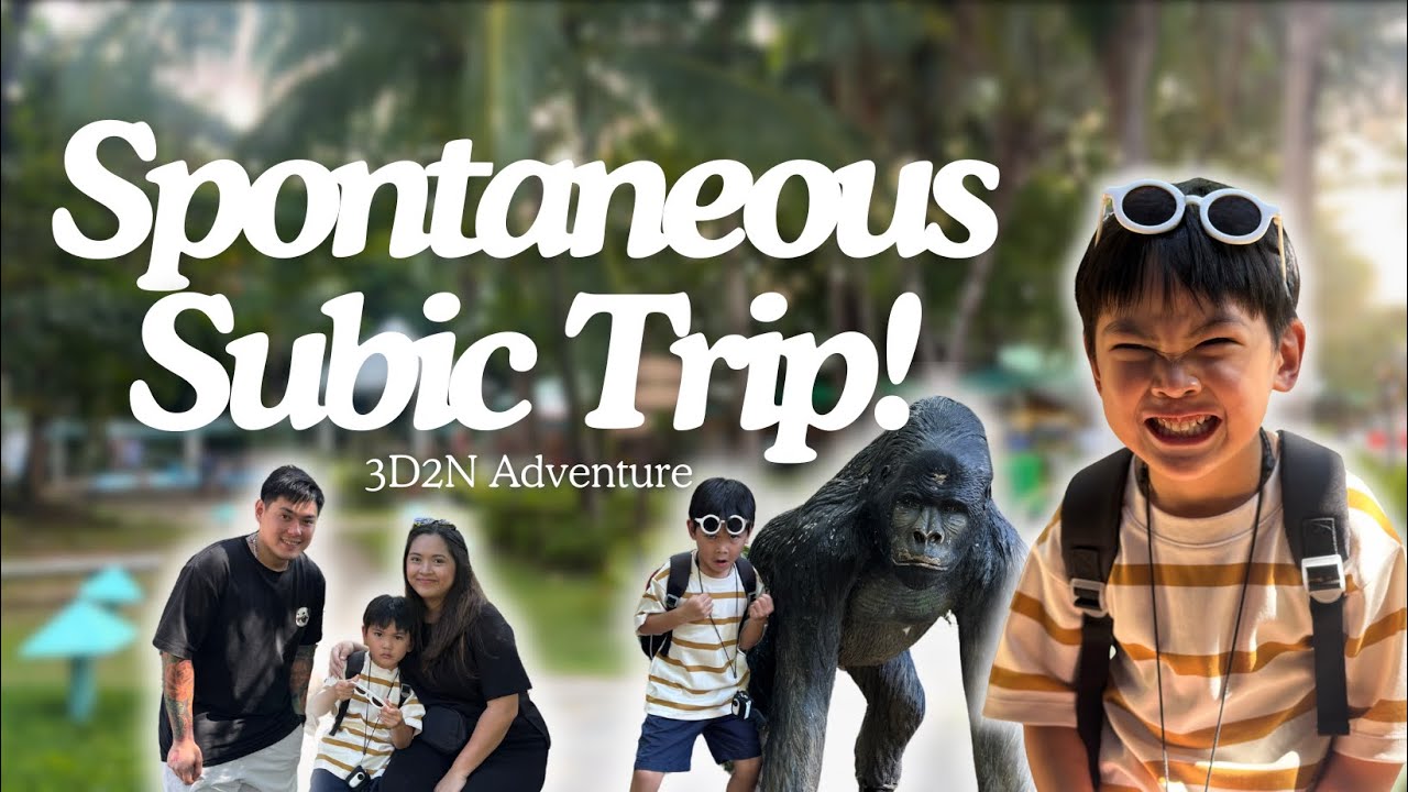 Last-Minute Subic Trip! 3D2N Family Adventure ✨ | Jan 2025