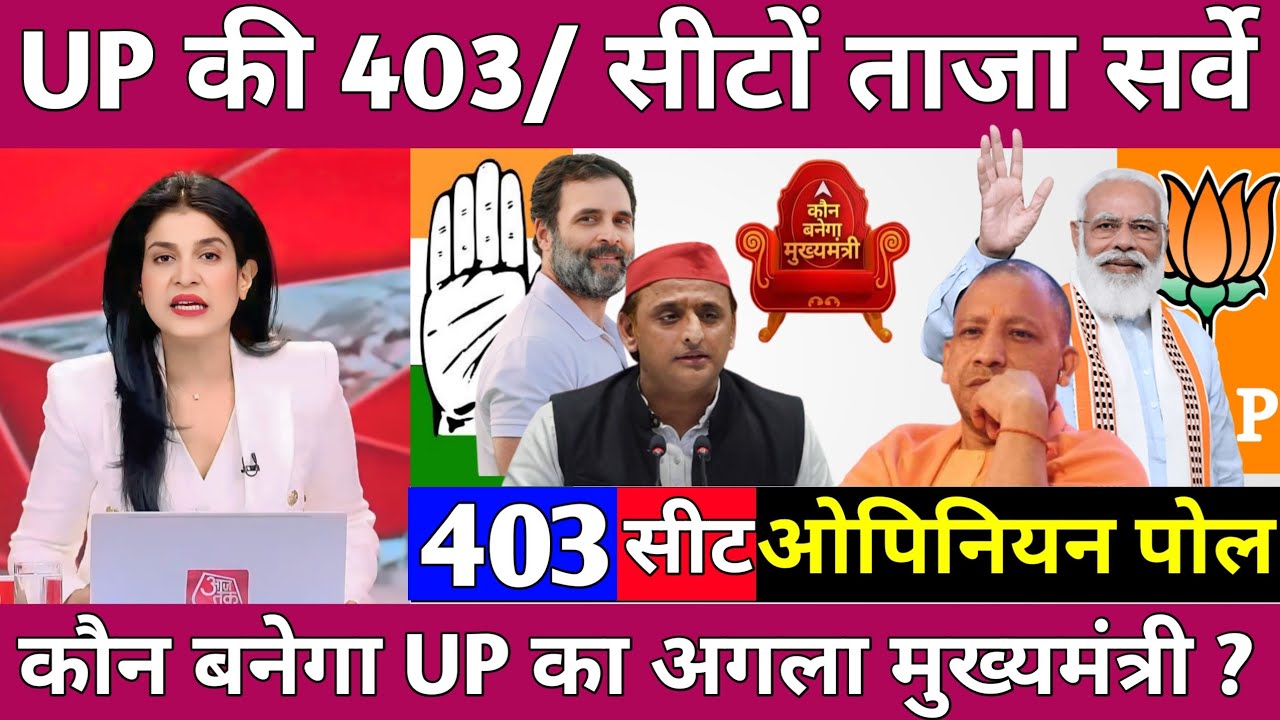 Uttar Pradesh Assembly Election Opinion Poll: Who will win the UP election? | BJP vs SP | INC | BSP