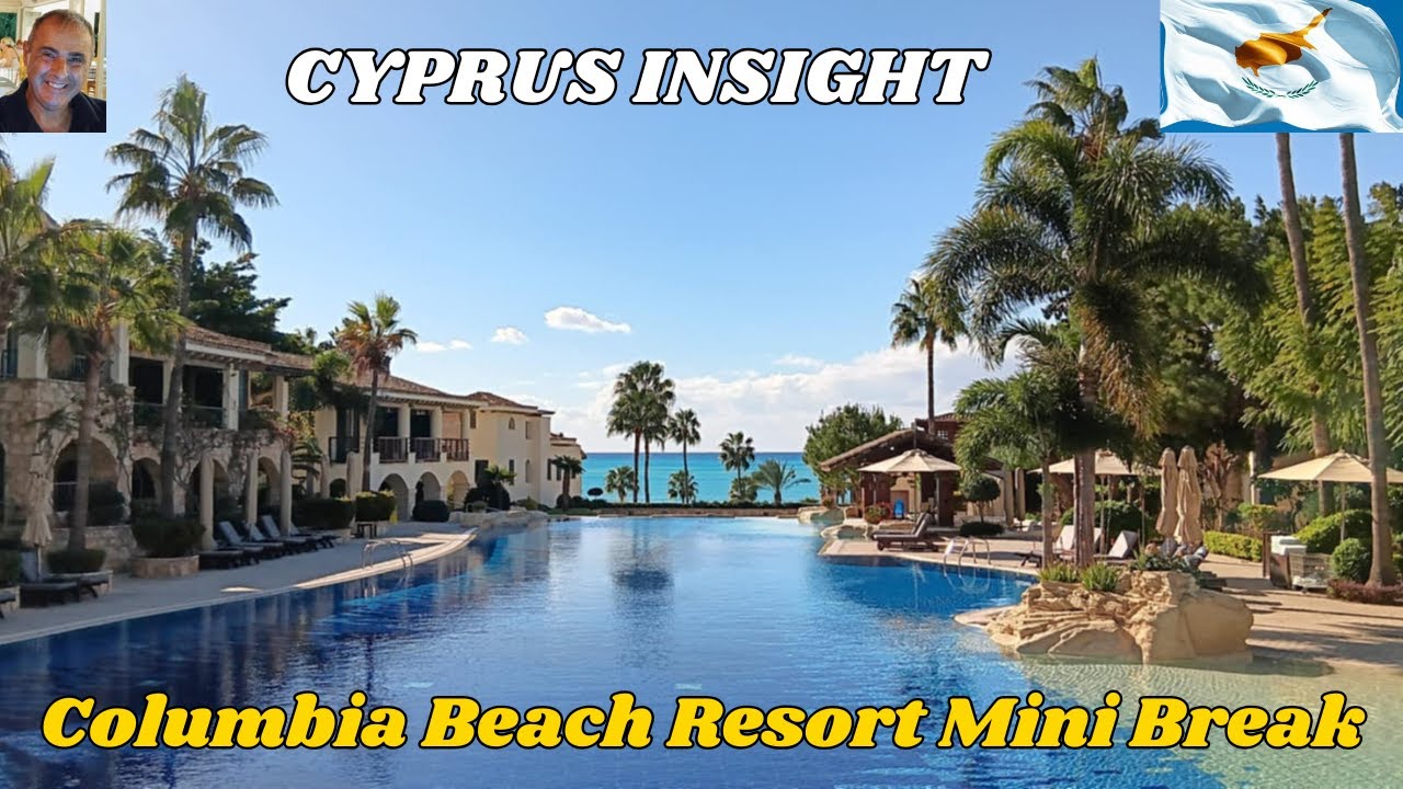 Columbia Beach Resort Pissouri Cyprus - FULL Tour With Room