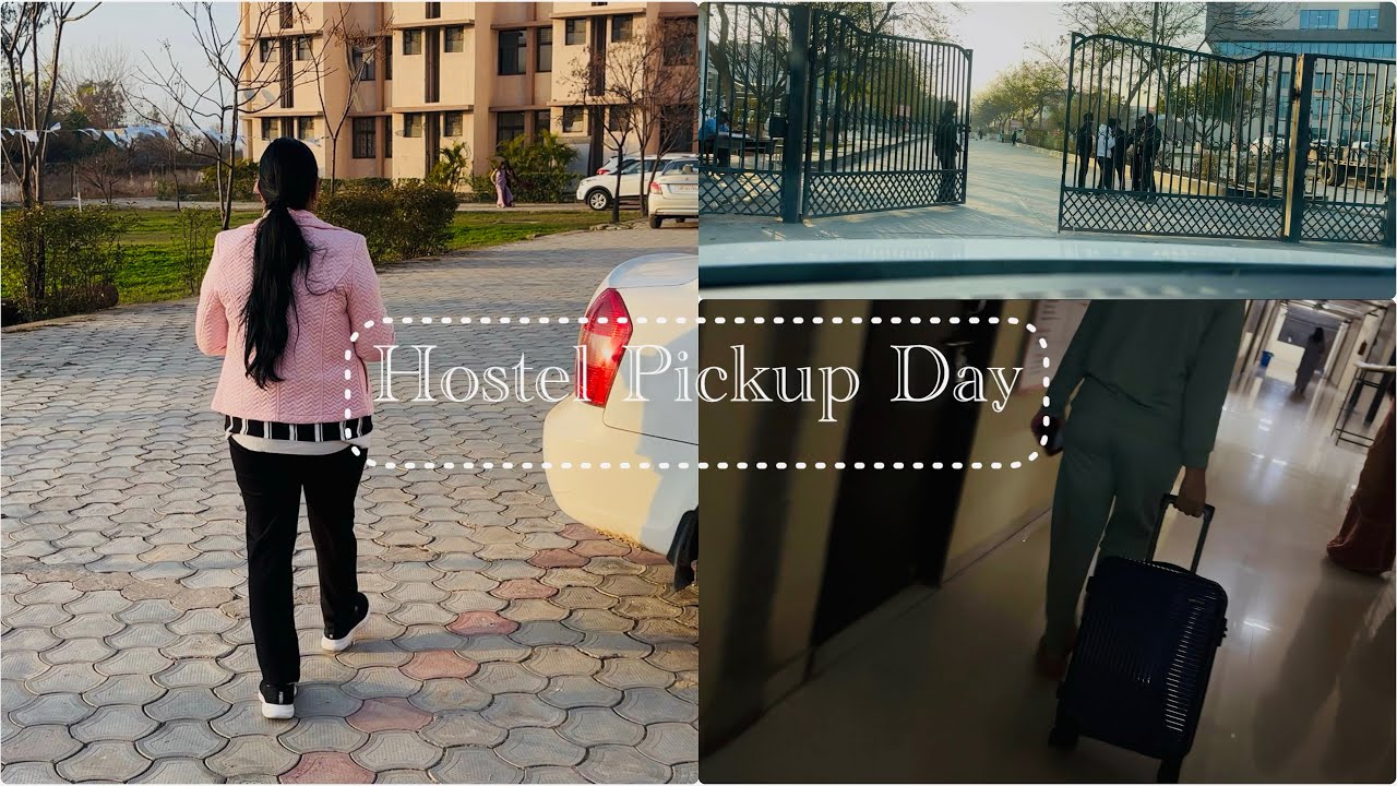 Hostel Pickup Vlog | Picking My Daughter From Hostel & One Day Home