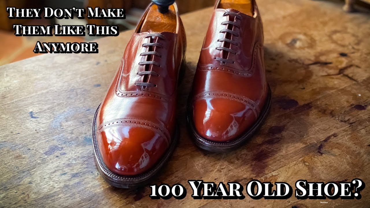 SHINING A 100 YEAR OLD SHOE+ PLUS A VERY IMPORTANT ANNOUNCEMENT FOR MY CHANNEL