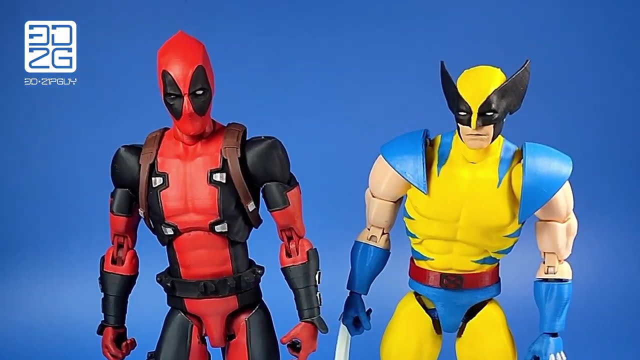 3D printed Mercenary ACTION FIGURE