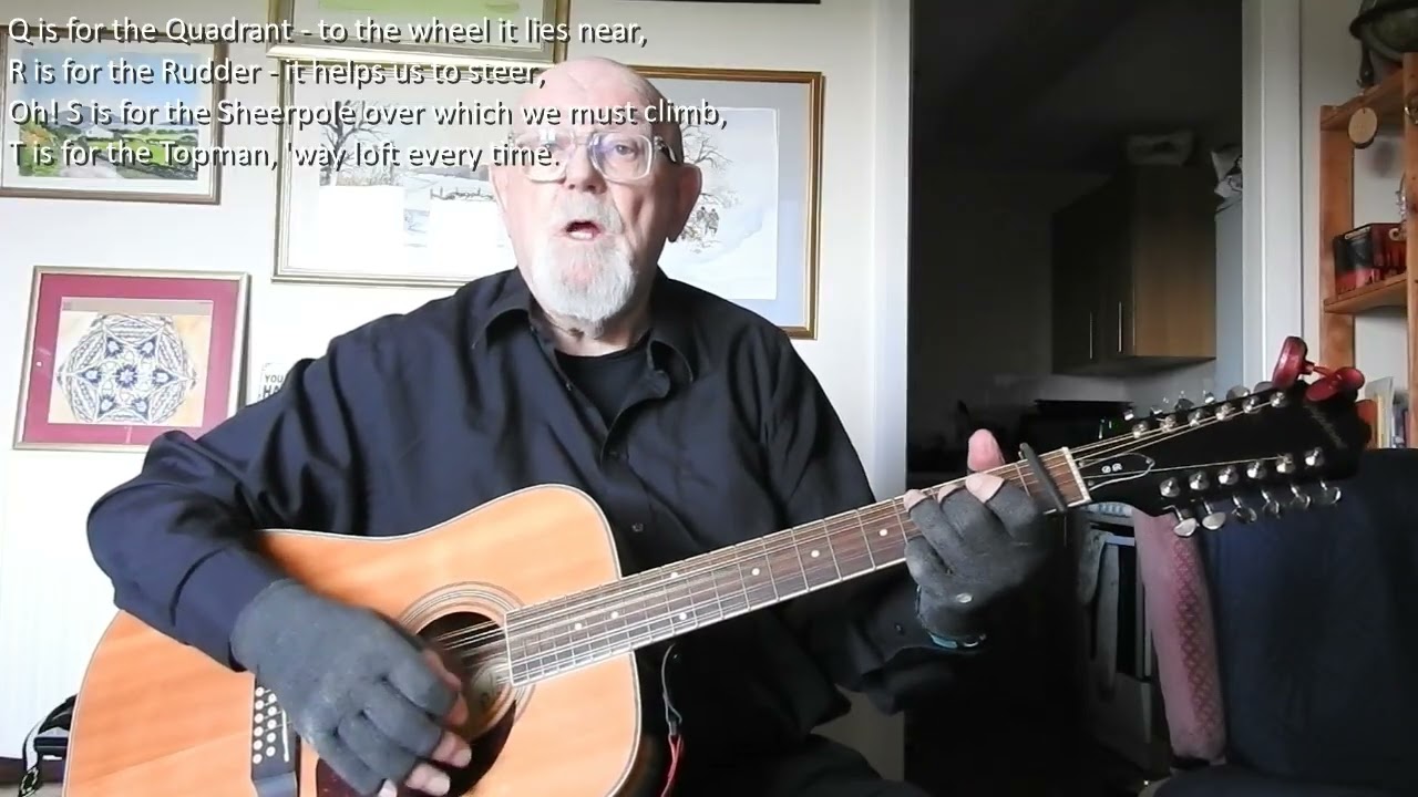 12-string Guitar: Sailor's Alphabet (Including lyrics and chords)