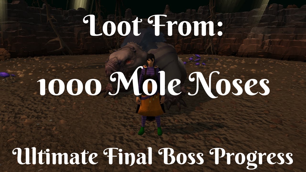 Loot From 1000 Giant Mole Noses- So Many Seeds!!!