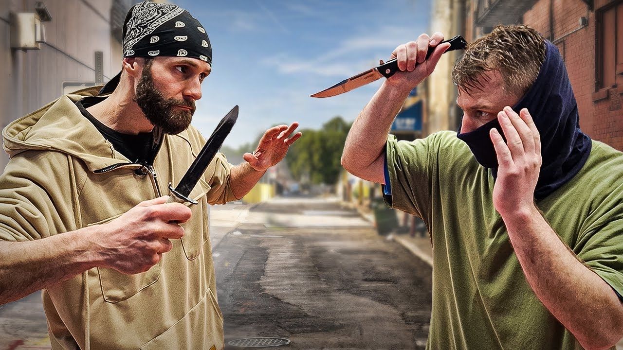 Knife Attacker VS Knife Thrower (Who Wins?)