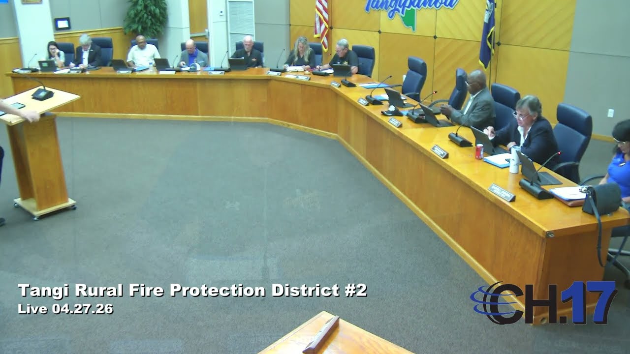 Tangipahoa Parish Fire Board | April 27, 2026