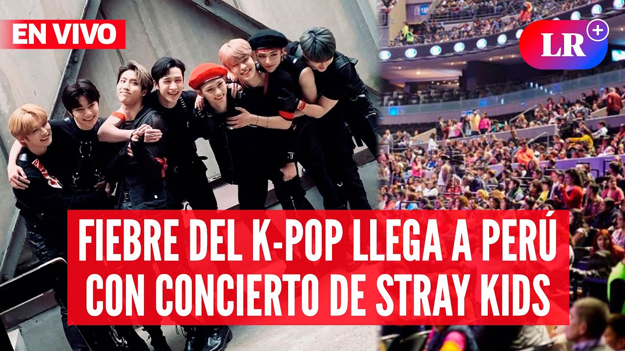 Fiebre del k-pop en Per&uacute;: miles formaron largas filas previo a concierto de Stray Kids | #EnVivoLR