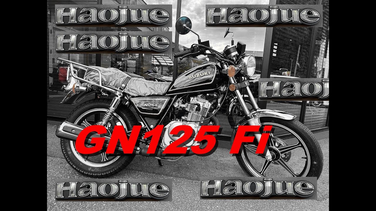 Haojue GN125-5 入荷！フューエルインジェクション仕様！SUZUKI　スズキ