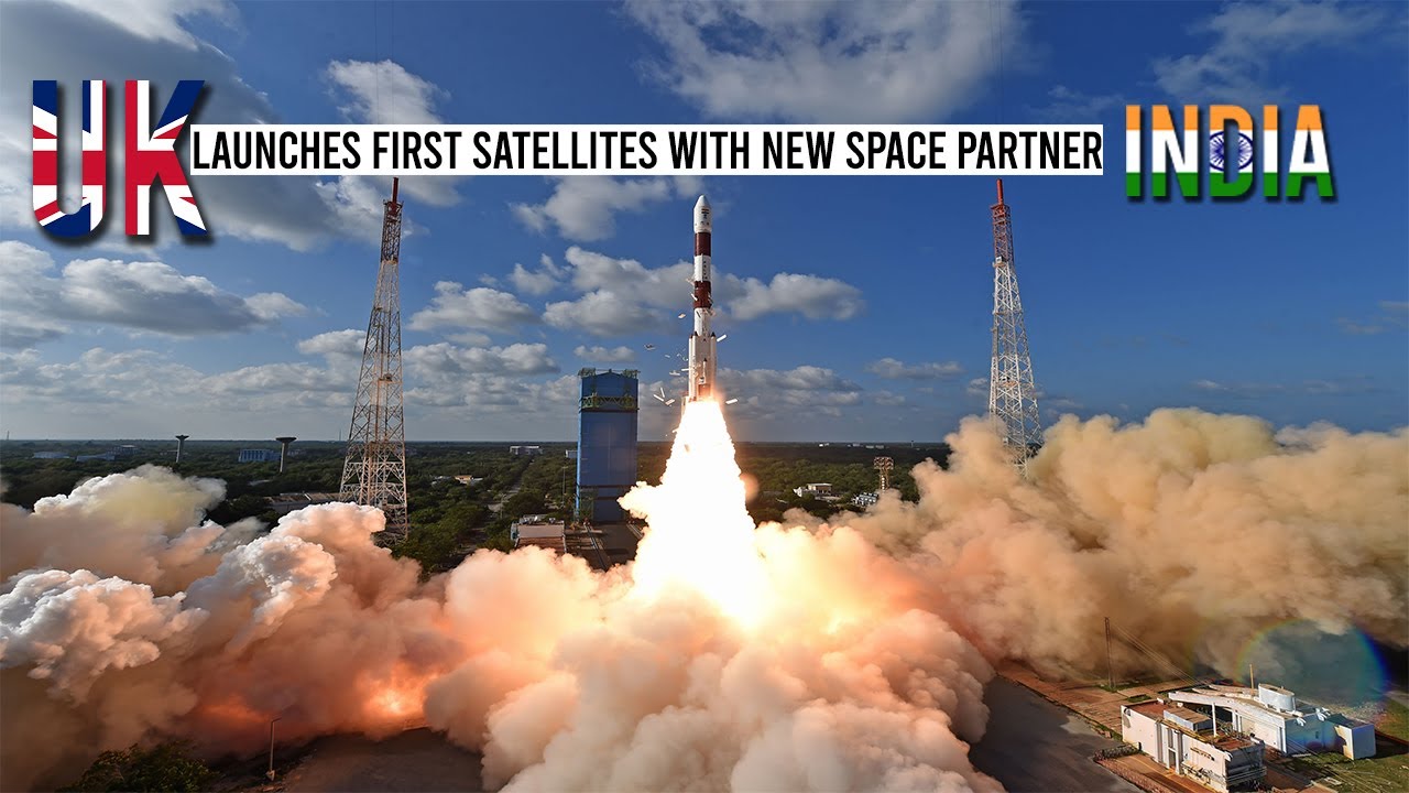 UK Launches First Satellites With New Space Partner India